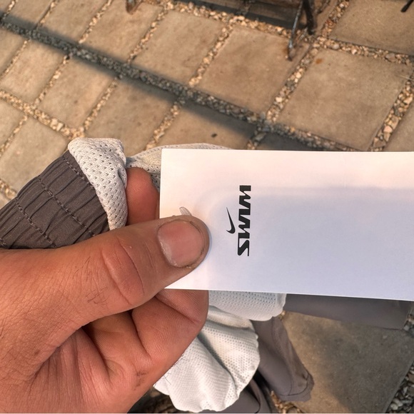 Nike Gray Athletic Performance Shorts - Picture 4 of 6